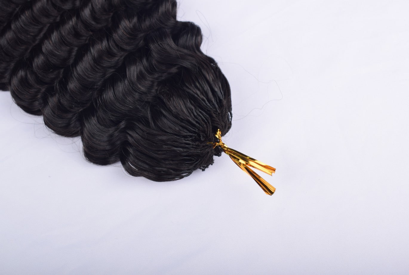 Deep Wave Feather Crochet Human Hair Reusable