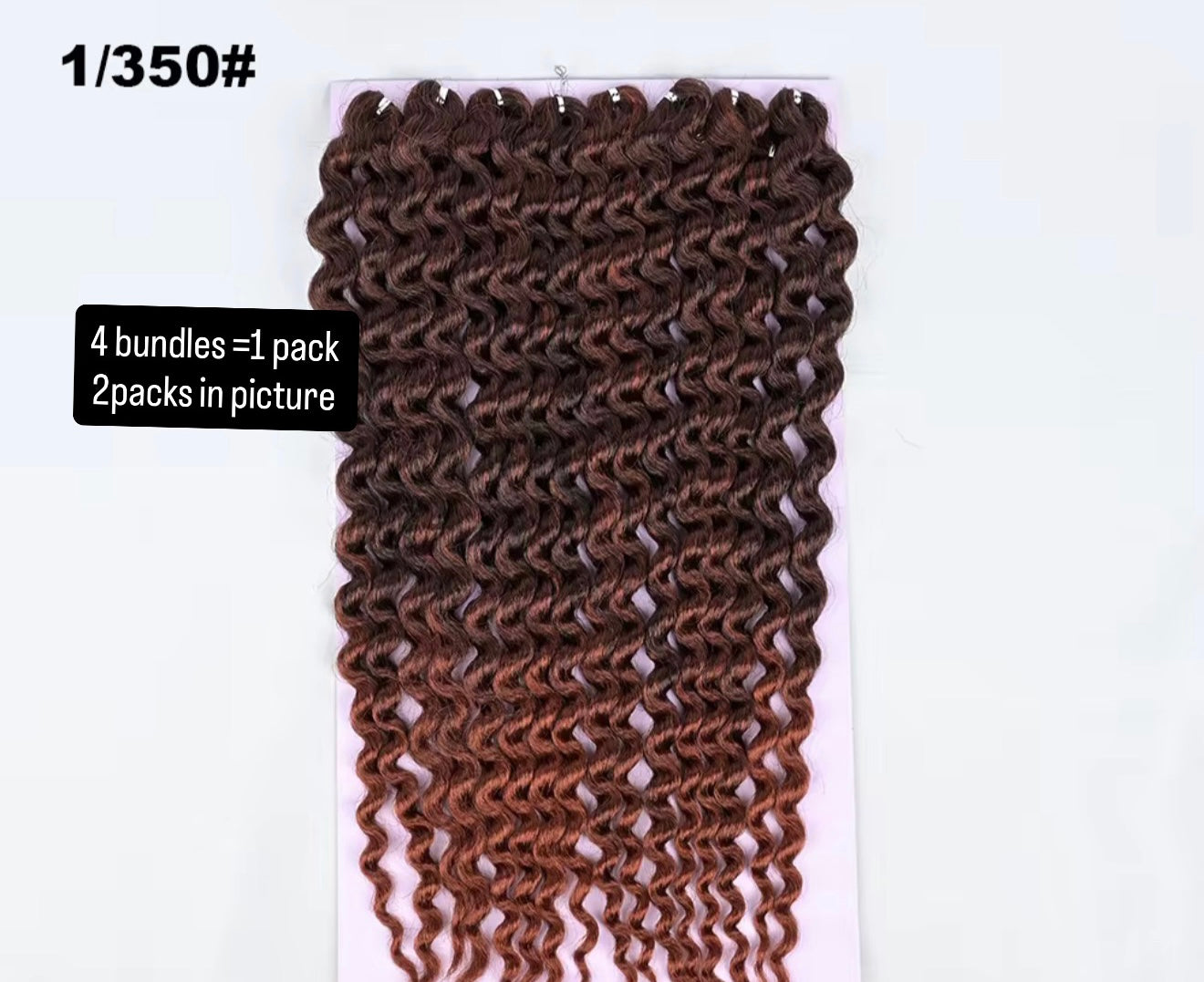 Beach Wave Premium Synthetic Fibre Crochet Hair