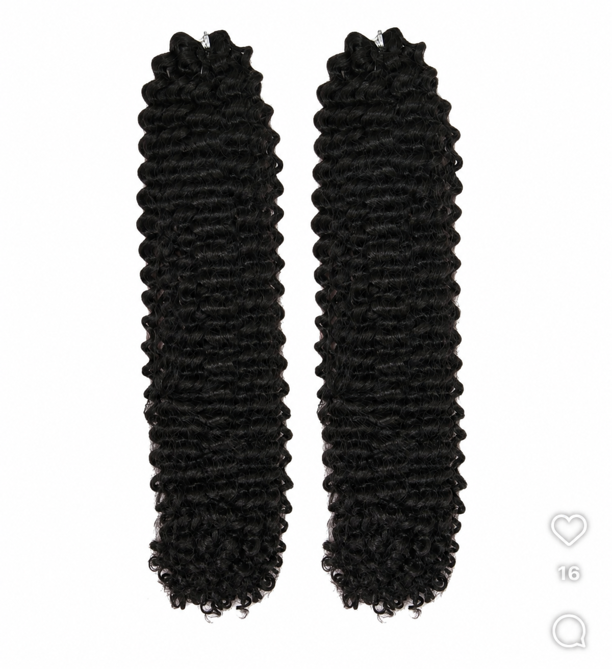 Water Curly Premium Synthetic Fibre Crochet Hair