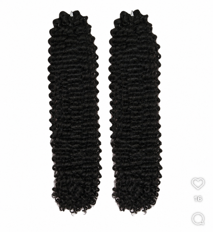 Water Curly Premium Synthetic Fibre Crochet Hair