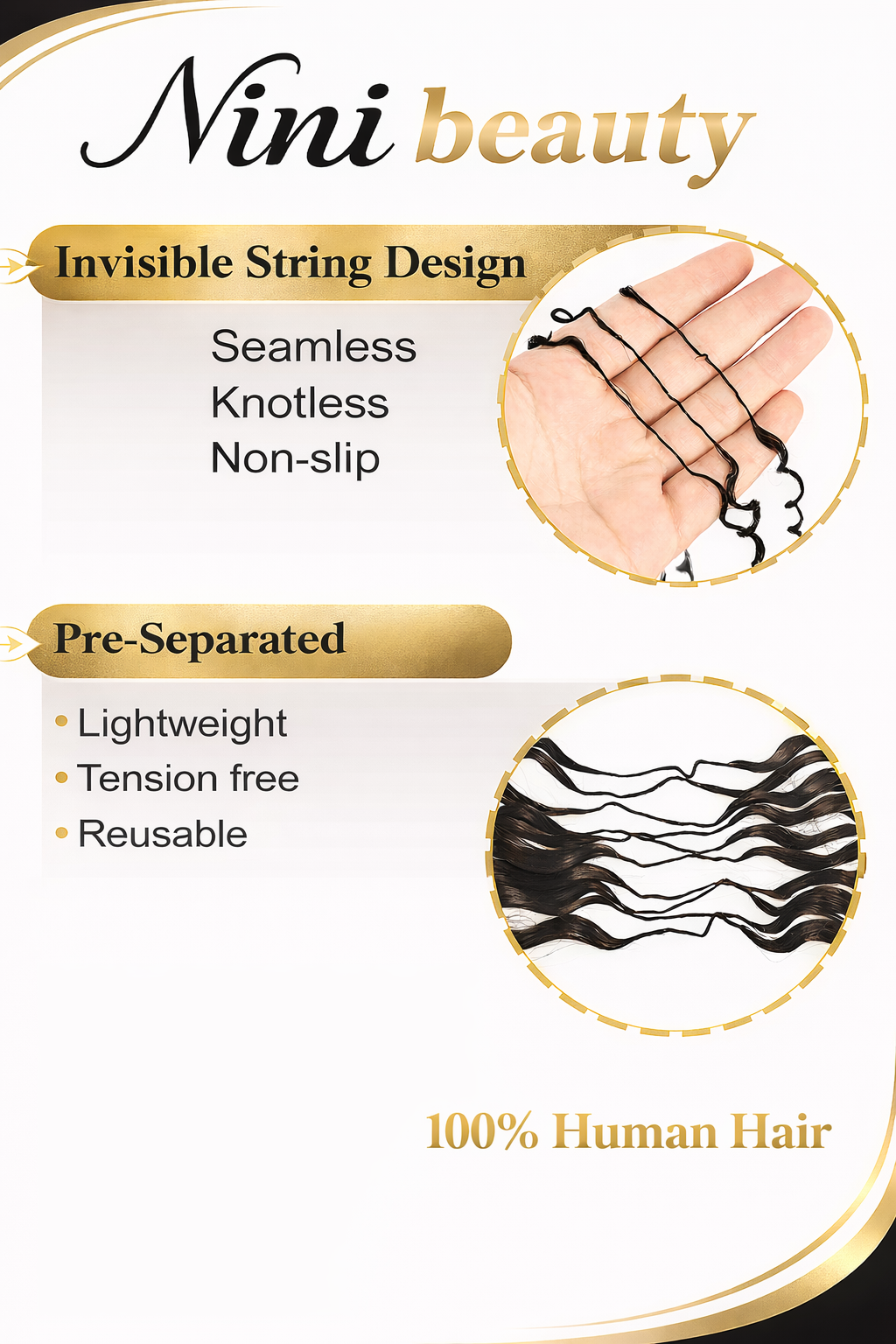 Cambodian Pixie Curly  feather crochet human hair Reusable