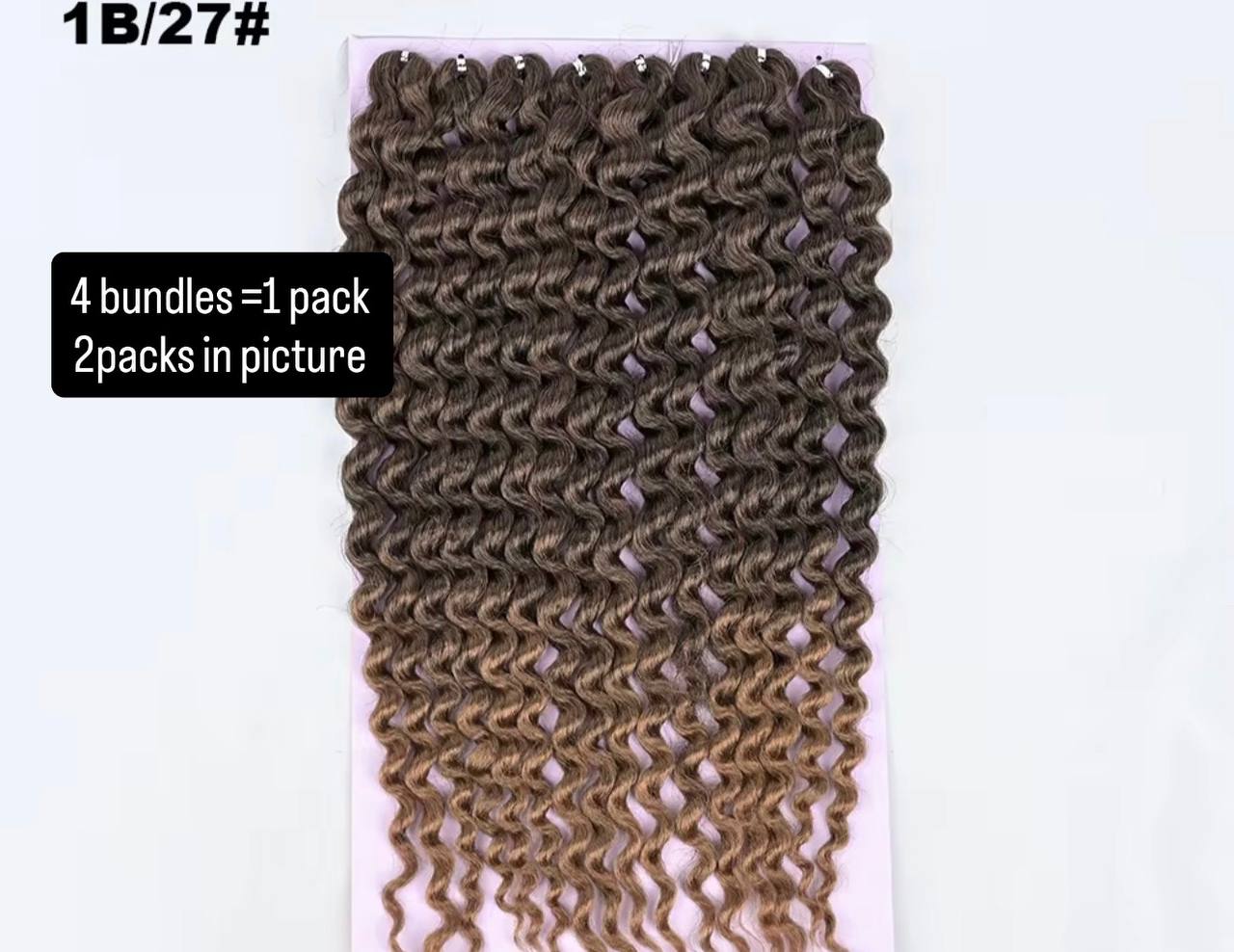 Beach Wave Premium Synthetic Fibre Crochet Hair