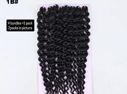 Beach Wave Premium Synthetic Fibre Crochet Hair